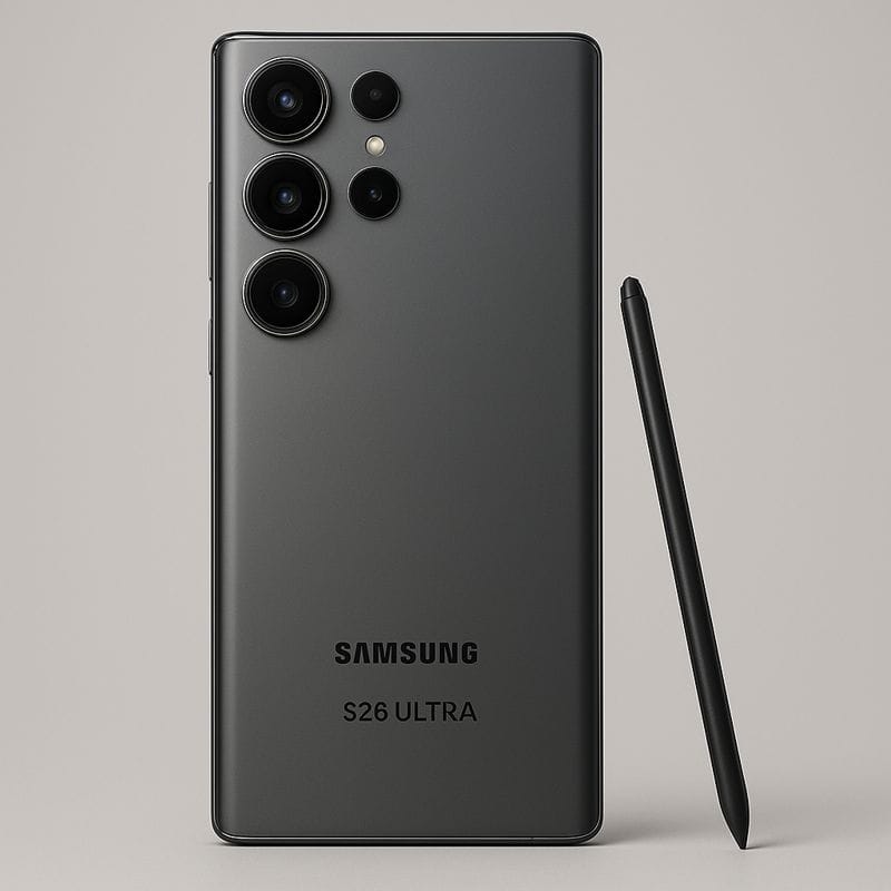 Samsung Galaxy S26 Ultra Conceito Renderizado