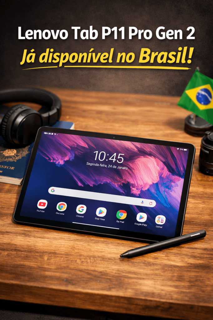 Lenovo Tab P11 Pro Gen 2 Review Completo com Tela OLED, Desempenho, Bateria e Preço