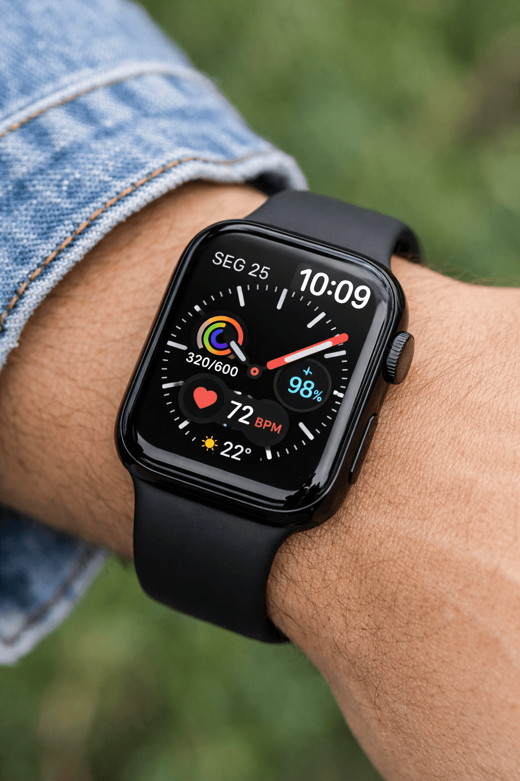 Apple Watch Series 10 review – versão GPS caixa preta brilhante de alumínio